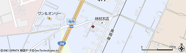 栃木県真岡市寺内1476周辺の地図