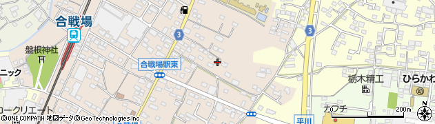 栃木県栃木市都賀町合戦場258-7周辺の地図
