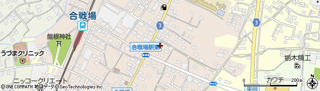 栃木県栃木市都賀町合戦場783周辺の地図