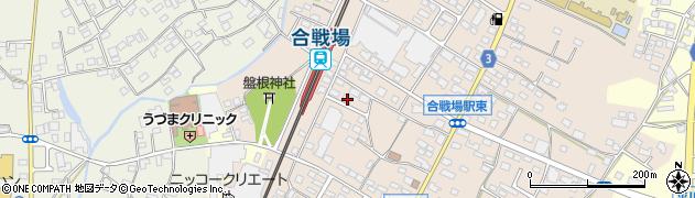 栃木県栃木市都賀町合戦場554周辺の地図