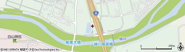 石川県小松市千代町（子）周辺の地図