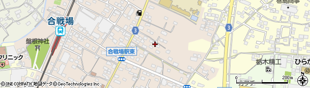 栃木県栃木市都賀町合戦場258-4周辺の地図