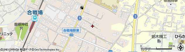 栃木県栃木市都賀町合戦場258-1周辺の地図