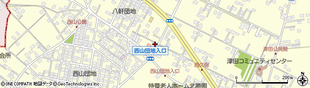 勝田津田郵便局 ＡＴＭ周辺の地図