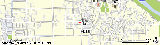 石川県小松市白江町ホ147周辺の地図