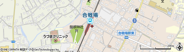 栃木県栃木市都賀町合戦場543周辺の地図