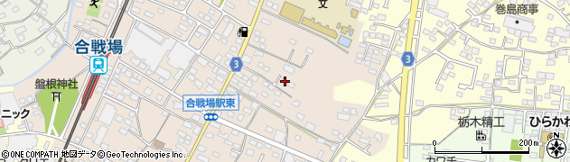 栃木県栃木市都賀町合戦場257周辺の地図