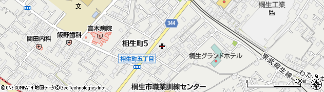 セコム上信越株式会社桐生営業所周辺の地図