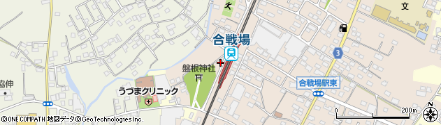栃木県栃木市都賀町合戦場542周辺の地図