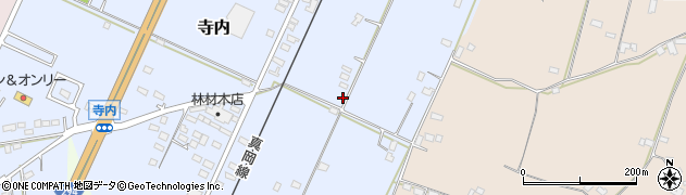 栃木県真岡市寺内1290周辺の地図