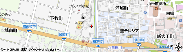 福光商店周辺の地図