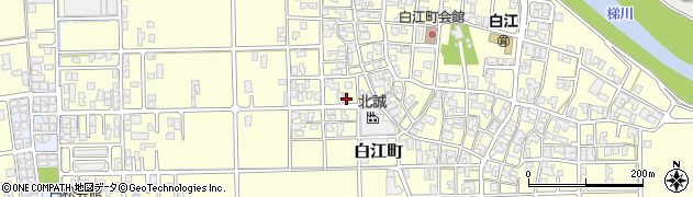 石川県小松市白江町ホ168周辺の地図