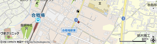 栃木県栃木市都賀町合戦場796-2周辺の地図