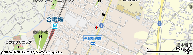栃木県栃木市都賀町合戦場791周辺の地図