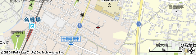 栃木県栃木市都賀町合戦場266-2周辺の地図