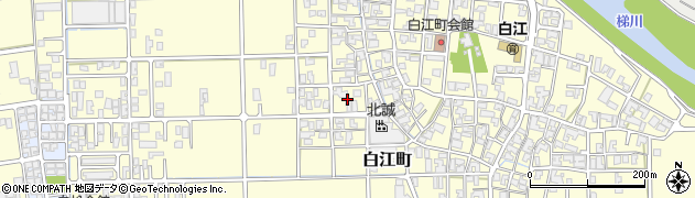 石川県小松市白江町ホ166周辺の地図