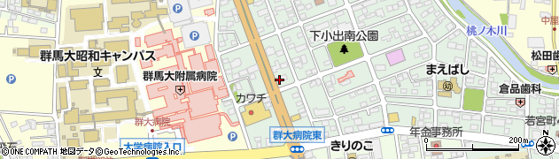 メガネのイタガキ前橋本店周辺の地図