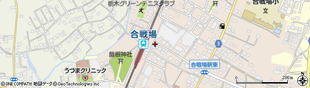 栃木県栃木市都賀町合戦場500周辺の地図