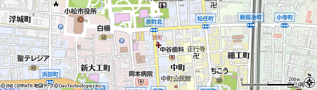 石川商事株式会社　小松営業所周辺の地図