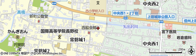 上田新町郵便局 ＡＴＭ周辺の地図
