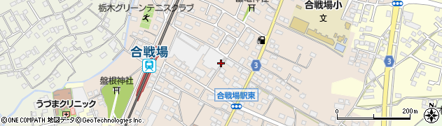 栃木県栃木市都賀町合戦場486周辺の地図