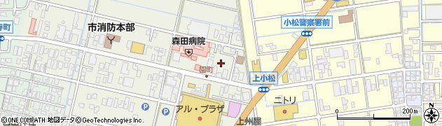 北國観光株式会社小松支店周辺の地図