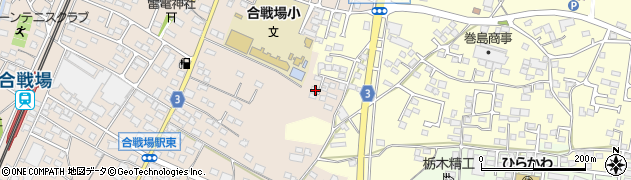 栃木県栃木市都賀町合戦場274周辺の地図
