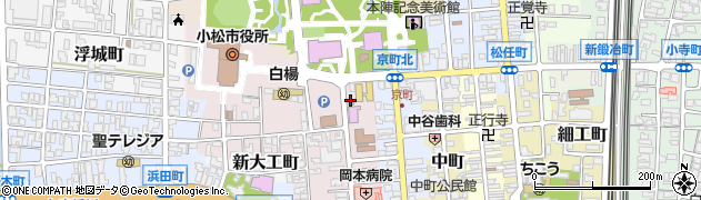 小松警察署小馬出町交番周辺の地図