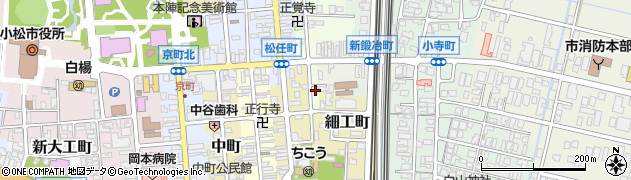 石川県小松市新町52周辺の地図