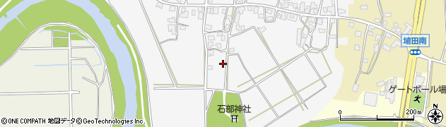 石川県小松市古府町周辺の地図