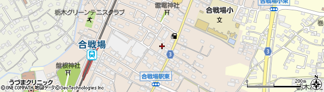 栃木県栃木市都賀町合戦場794周辺の地図