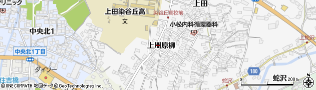 長野県上田市上田（上川原柳）周辺の地図