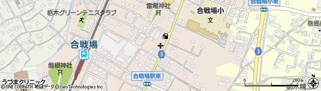 栃木県栃木市都賀町合戦場799周辺の地図