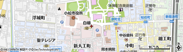 石川県小松市小馬出町周辺の地図