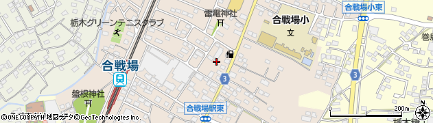 栃木県栃木市都賀町合戦場800周辺の地図