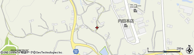 茨城県水戸市谷津町周辺の地図