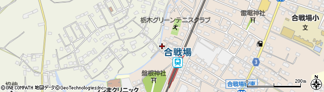 栃木県栃木市都賀町合戦場523周辺の地図