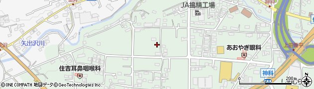 長野県上田市住吉617周辺の地図