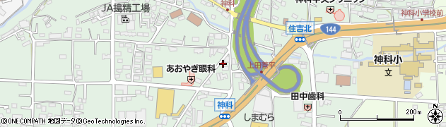 長野県上田市住吉544周辺の地図