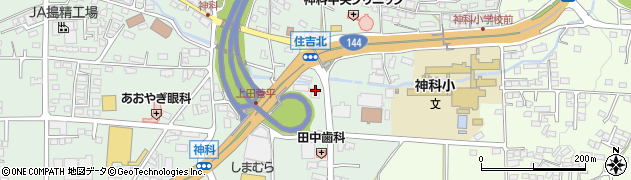 長野県上田市住吉400周辺の地図
