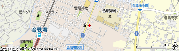 栃木県栃木市都賀町合戦場809周辺の地図