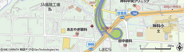 長野県上田市住吉544-1周辺の地図