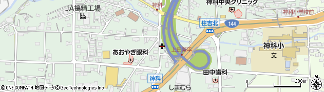 長野県上田市住吉542周辺の地図