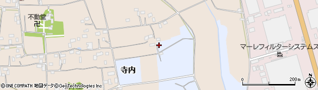 栃木県真岡市寺内445周辺の地図