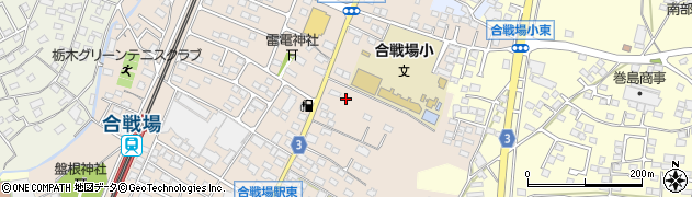 栃木県栃木市都賀町合戦場810-1周辺の地図