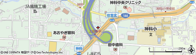 長野県上田市住吉350周辺の地図