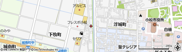 石川県小松市下牧町ツ29周辺の地図
