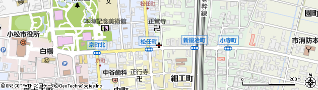 石川県小松市新町45周辺の地図