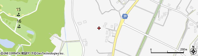 茨城県笠間市飯田1727周辺の地図