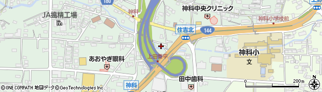 長野県上田市住吉539-11周辺の地図